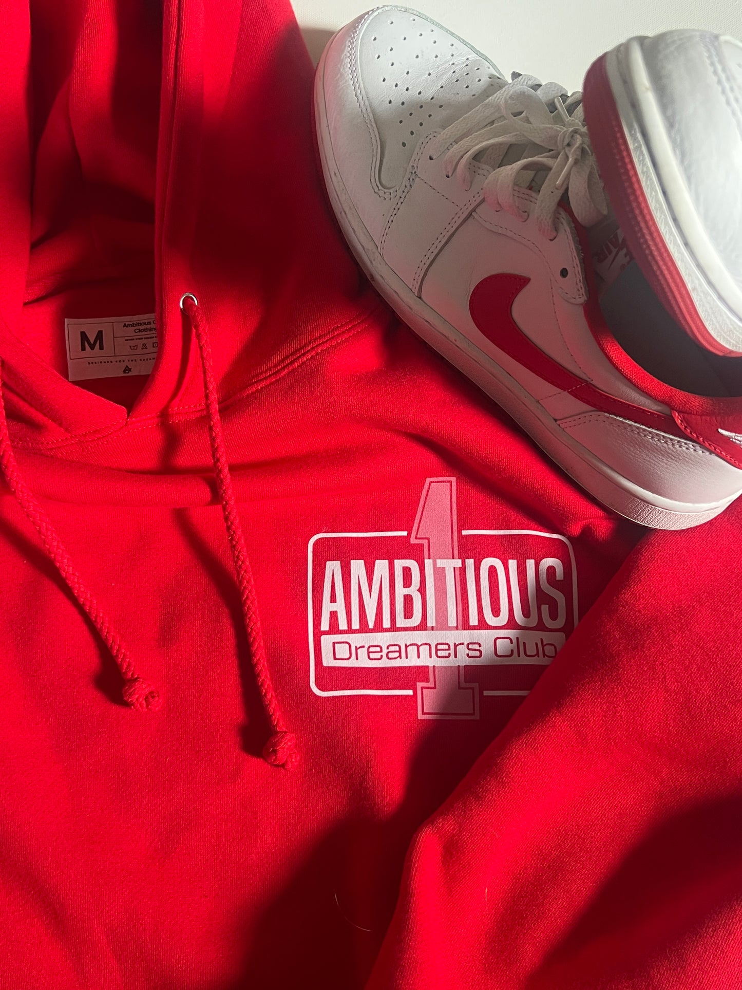 Red cozy hoody