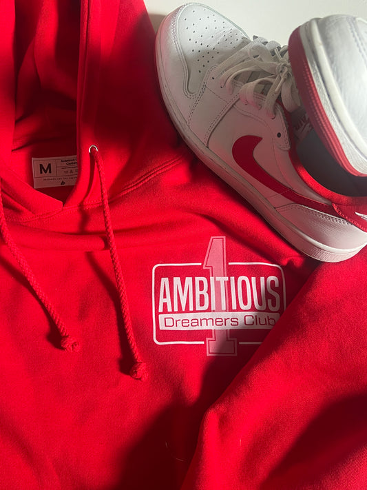 Red cozy hoody