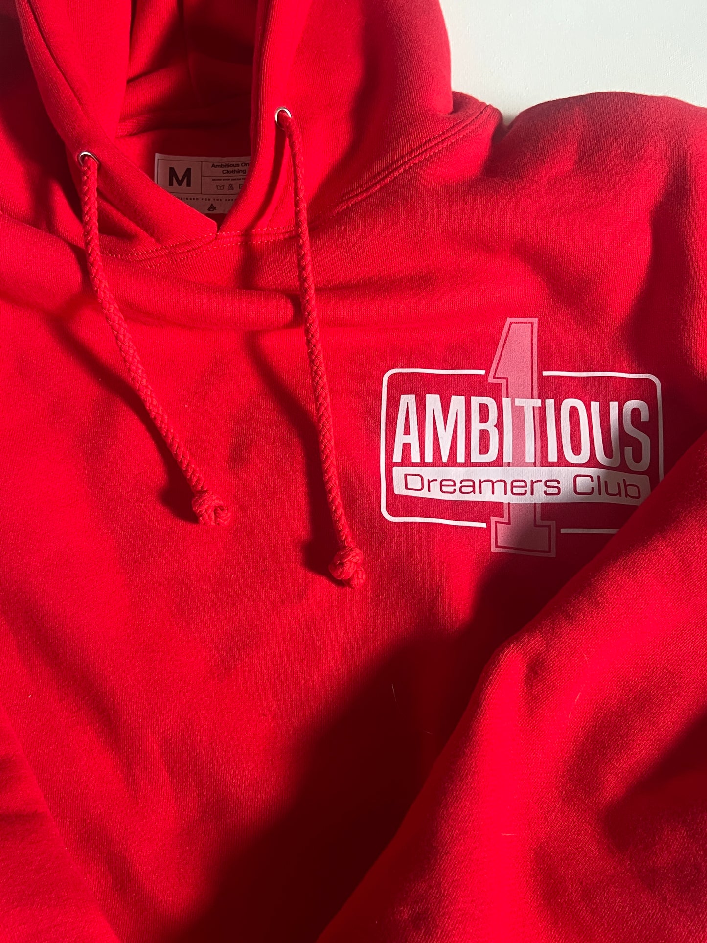 Red cozy hoody