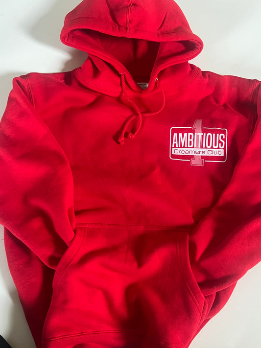 Red cozy hoody